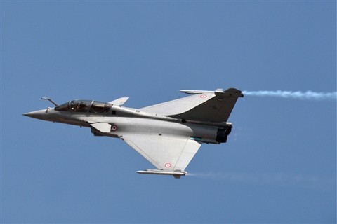 Chiến đấu cơ đa năng thế hệ thứ tư Dassault Rafale của Pháp.